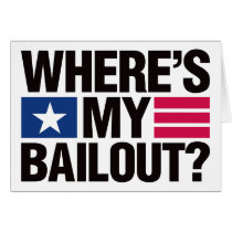 Wheres My Bailout - Black