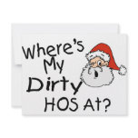 Wheres My Dirty Hos At invitations