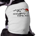 Wheres My Naughty Girls At pet clothing