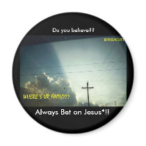 Where's Your Faith?- Magnet