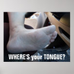 WHERE'S your TONGUE? Poster