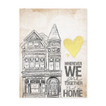 Wherever we are Together Post Cards