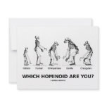 Which Hominoid Are You? (Hominid Skeletons) invitations