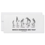 Which Hominoid Are You? (Hominid Skeletons) rack cards
