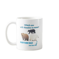 Which one will dissolve in water Polar Chemistry Mug