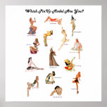 Which PinUp Model Are You? poster posters