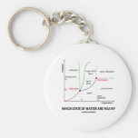 Which State Of Matter Are You In? (Chemistry) Key Chains