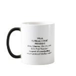 Which SUPREME COURT PRESIDENTdoes Obama, Clinto... Mug