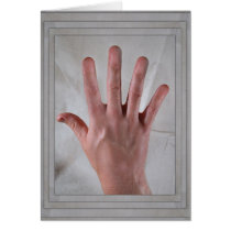 Which way is up? greeting card