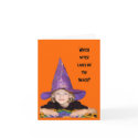 Which witch lives on the beach? cards