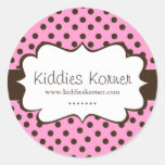 Whimsical and Cute Polk a Dot Stickers