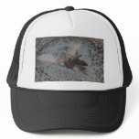 Whimsical Angel with trumpet - Renaissance Mesh Hat