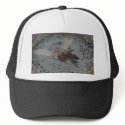 Whimsical Angel with trumpet - Renaissance hats