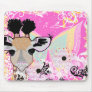 Whimsical Baby Giraffe Mousepad