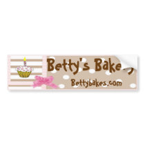 Whimsical Bakery Bumpersticker