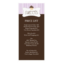 Whimsical Bakery Price List