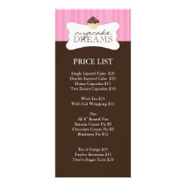 Whimsical Bakery Price List