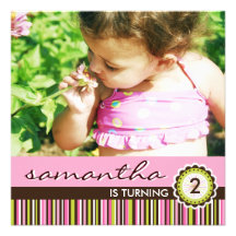 Whimsical Birthday Party Invitation