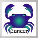 Whimsical Cancer Print