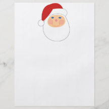 Whimsical cartoon Santa t-shirts and gifts. Flyers