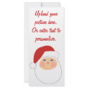 Whimsical cartoon Santa t-shirts and gifts. rack cards