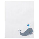 Whimsical cartoon whale t-shirts and gifts flyers