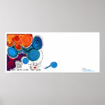 Whimsical, Colourful, Uplifting-Positive ART Print