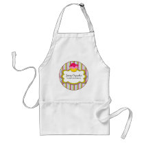 Whimsical Cupcake Bakery Personalised Apron
