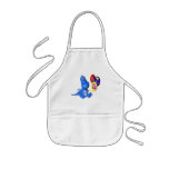 Whimsical Dragon And Balloons Kids Apron