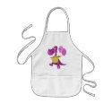 Whimsical Dragon Cupcake Balloons Kids Apron