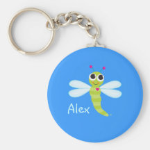 Whimsical Dragonfly Key Chains