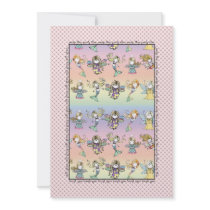 Whimsical Fairy Mermaid and Angel Party Invites