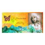 WHIMSICAL FLOURISHES bright red ,green yellow blue photo cards