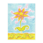 Whimsical Flower postcards