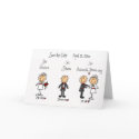Whimsical Fun Save the Date! cards