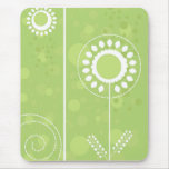Whimsical Garden Mouse Mat