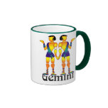 Whimsical Gemini Mugs
