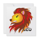 Whimsical Leo Invitations