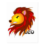 Whimsical Leo Postcards