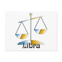 Whimsical Libra Postcards