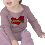 Whimsical Mum Tattoo Baby Shirt