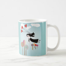 Whimsical Nun Art Gifts Mug