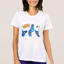 Whimsical Panda Bear 2 Shirts