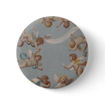 Whimsical Renaissance Cherub Angels Pinback Buttons
