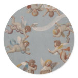 Whimsical Renaissance Cherub Angels stickers