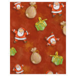whimsical santa and presents pattern flyers