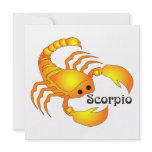 Whimsical Scorpio Invitations