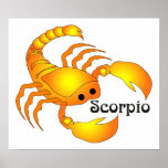 Whimsical Scorpio Print