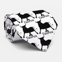 Whimsical Taurus Tie