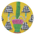 Whimsical Thistle Chandelier stickers
